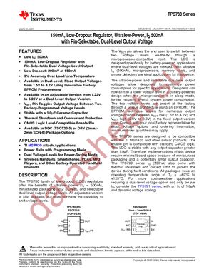 TPS780330220DDCTG4 datasheet  